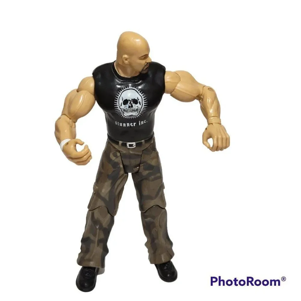 WWE Wrestling Action Figure Stone Cold Steve Austin Ruthless Aggression 2003‎